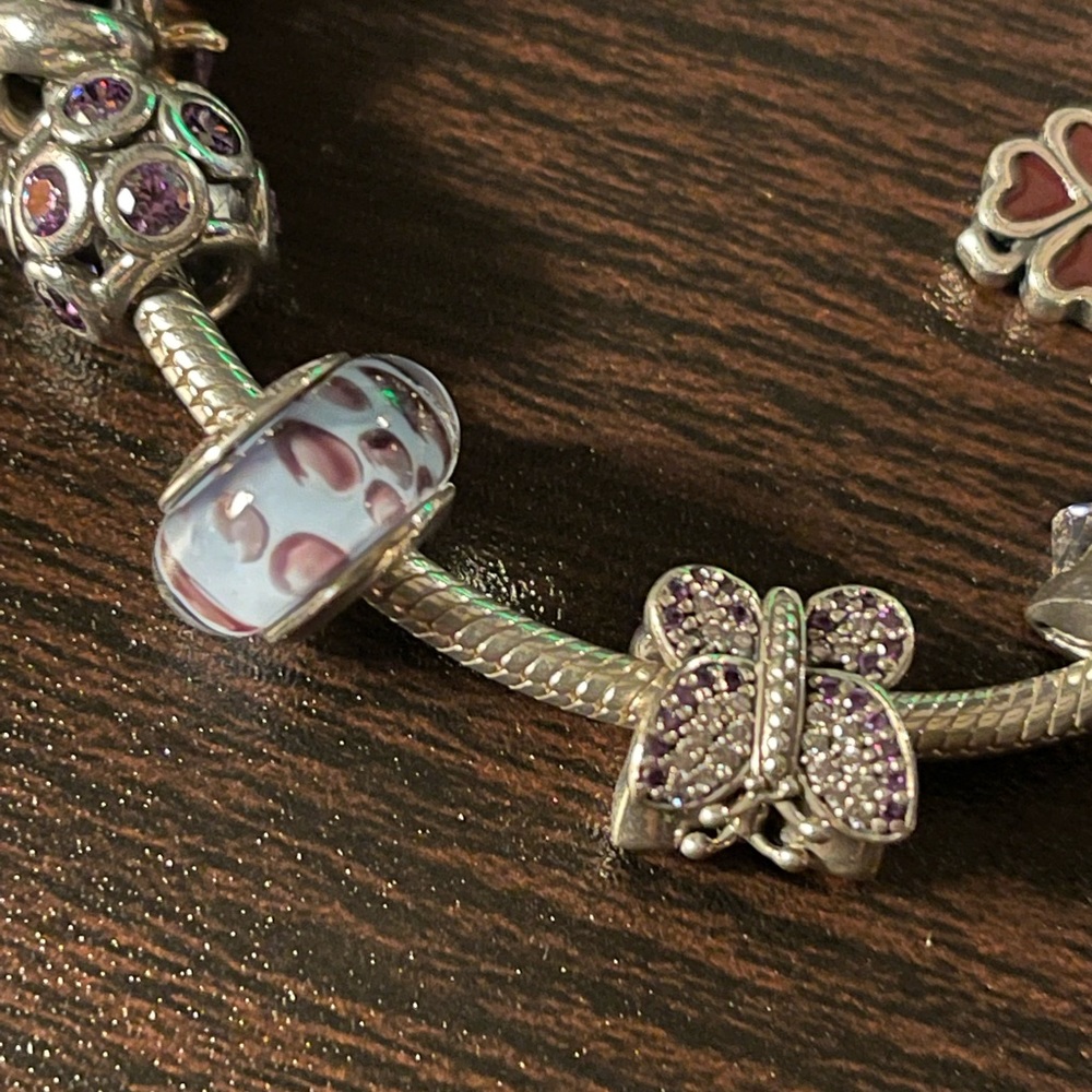Chamilia Sterling Charm Bracelet